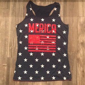 NWOT MERICA crossfit tank size XL